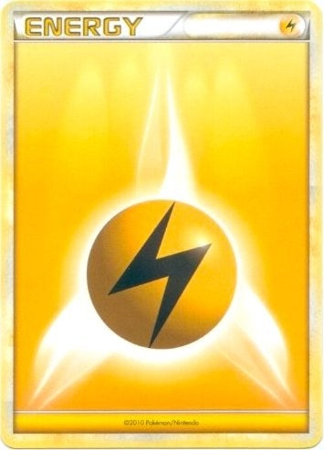 Image for Lightning Energy (2010 Unnumbered HGSS Style Non-Holo) - Pokemon
