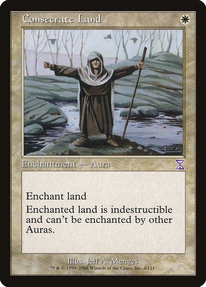 Image for Consecrate Land (4) - Magic: The Gathering