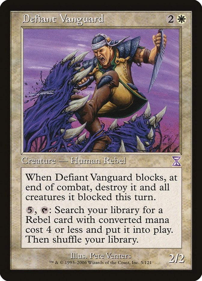 Image for Defiant Vanguard (5) - Magic: The Gathering
