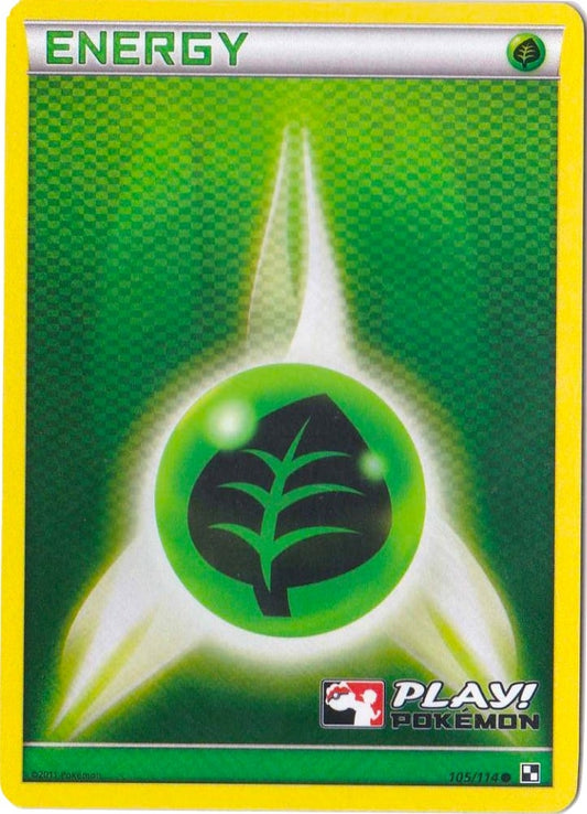 Image for Grass Energy - 105/114 (Play! Pokemon) (105/114) - Pokemon