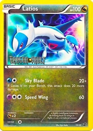 Image for Latios - 10/20 (Dragon Vault) (010/020) - Pokemon