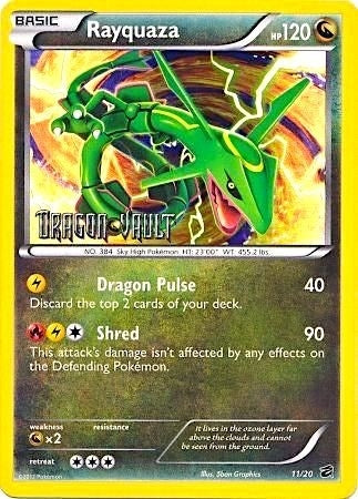 Image for Rayquaza - 11/20 (Dragon Vault) (011/020) - Pokemon
