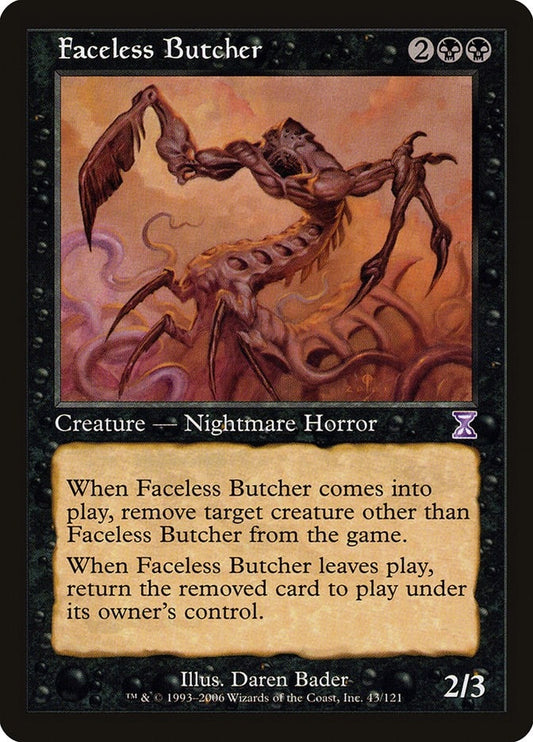 Image for Faceless Butcher (43) - Magic: The Gathering