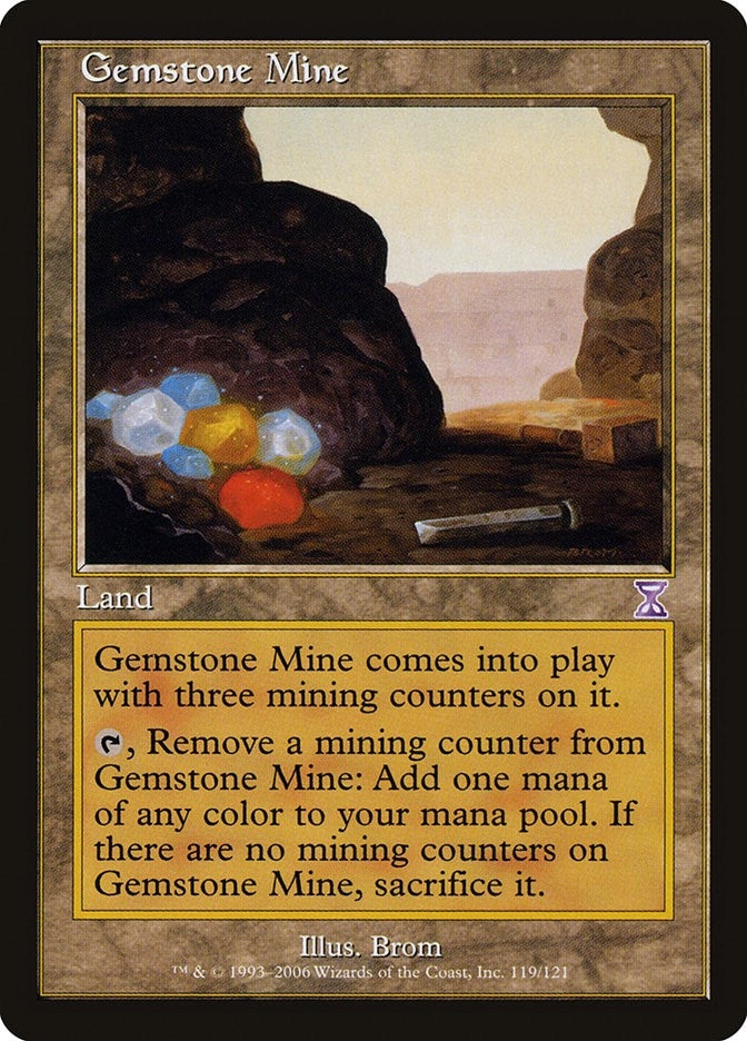Image for Gemstone Mine (119) - Magic: The Gathering