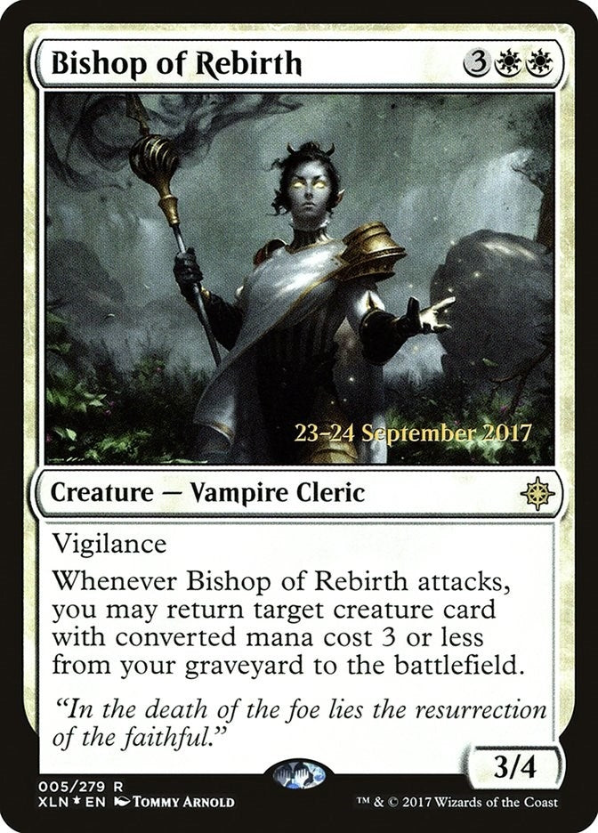 Image for Bishop of Rebirth (5) - Magic: The Gathering