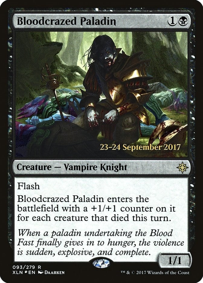 Image for Bloodcrazed Paladin (93) - Magic: The Gathering