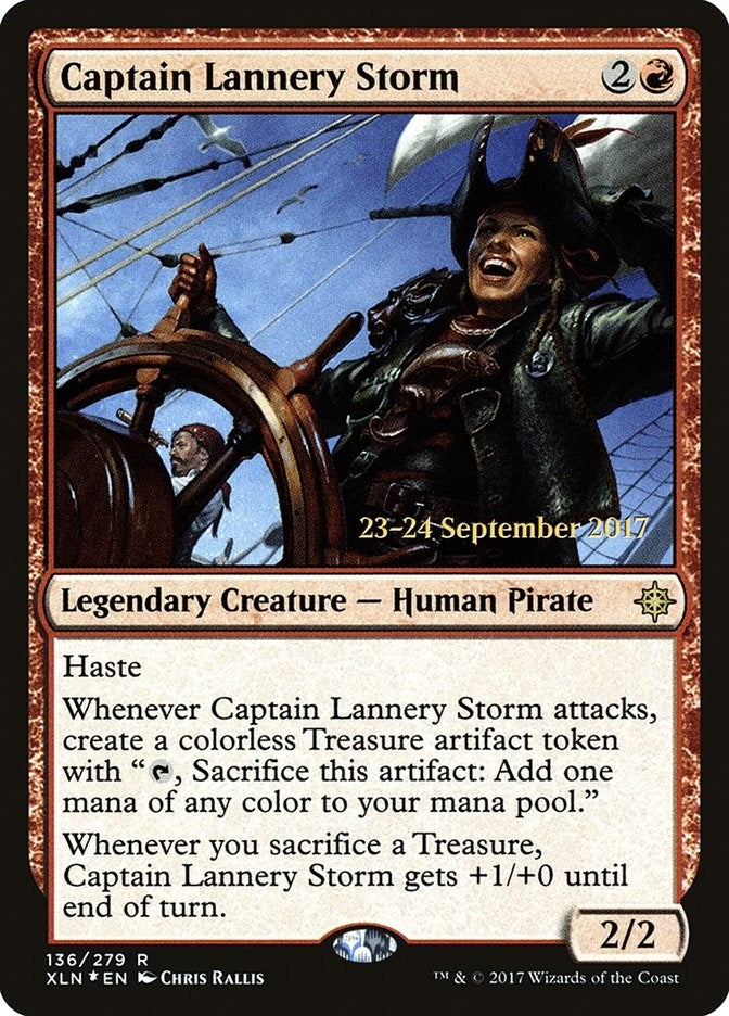 Image for Captain Lannery Storm (136) - Magic: The Gathering