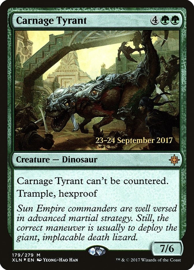 Image for Carnage Tyrant (179) - Magic: The Gathering