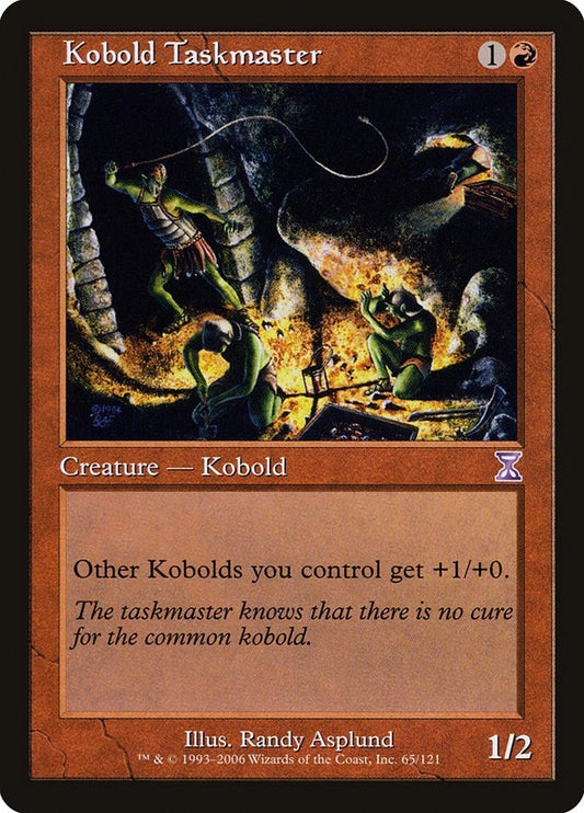 Image for Kobold Taskmaster (65) - Magic: The Gathering
