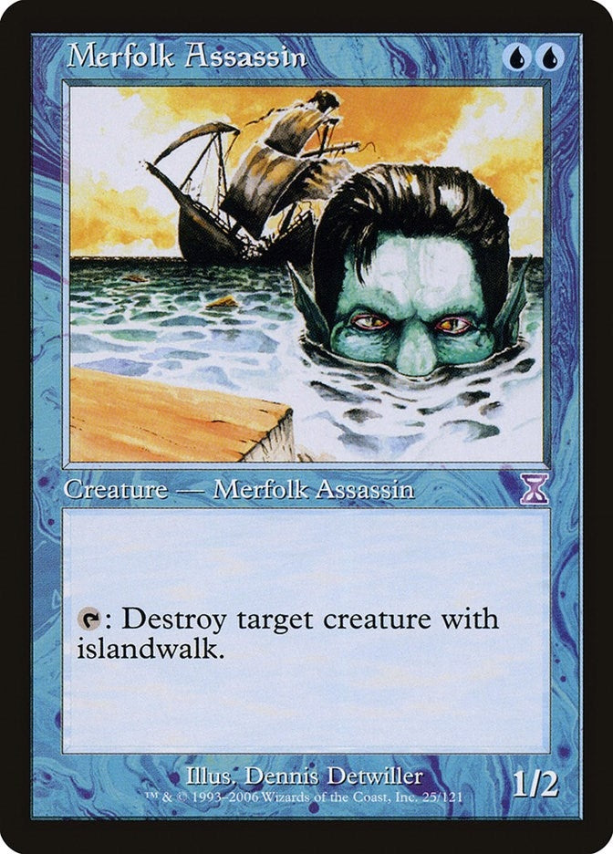 Image for Merfolk Assassin (25) - Magic: The Gathering