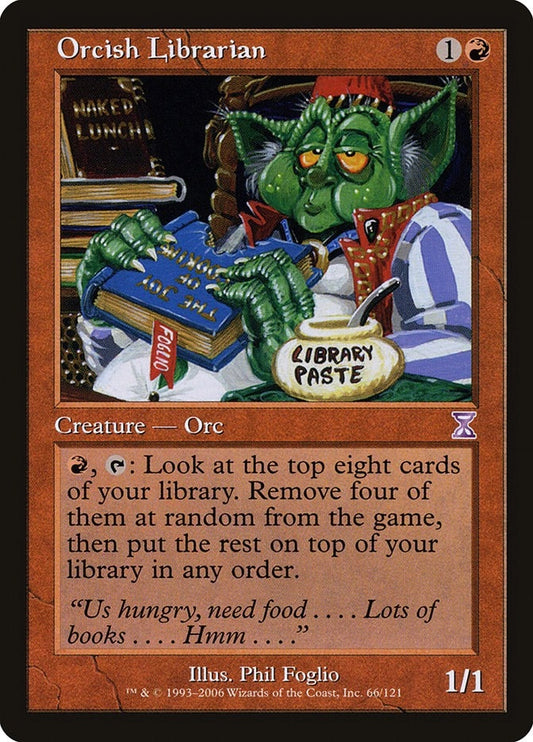 Image for Orcish Librarian (66) - Magic: The Gathering