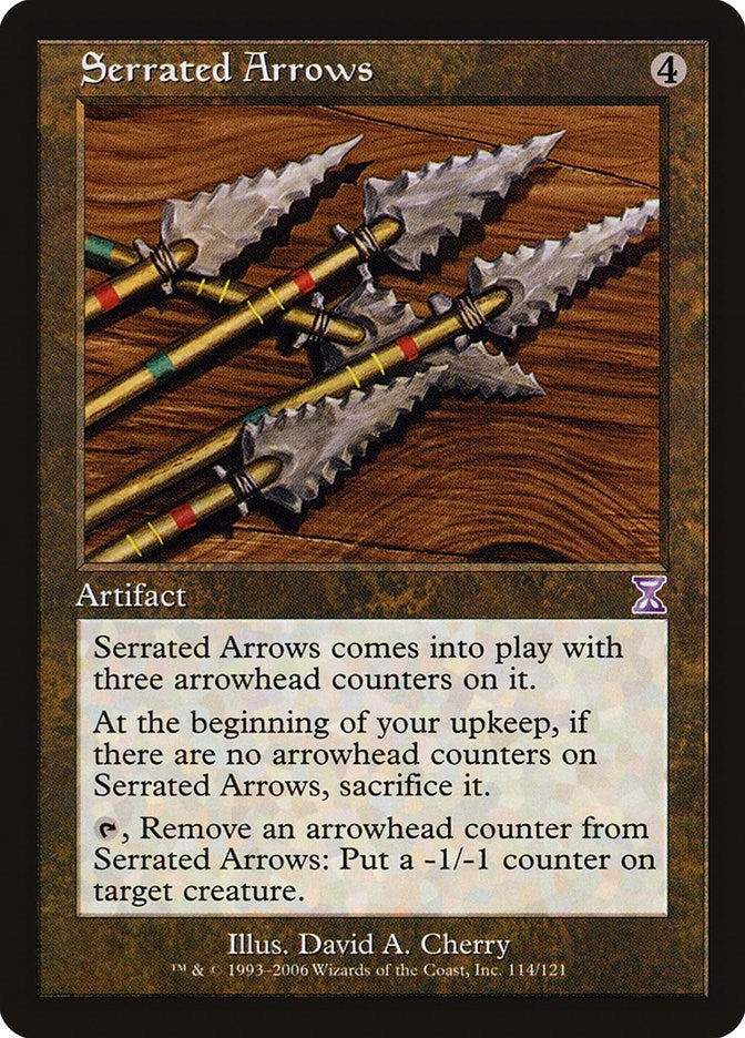 Image for Serrated Arrows (114) - Magic: The Gathering