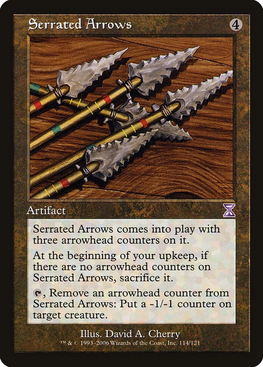 Image for Serrated Arrows (114) - Magic: The Gathering