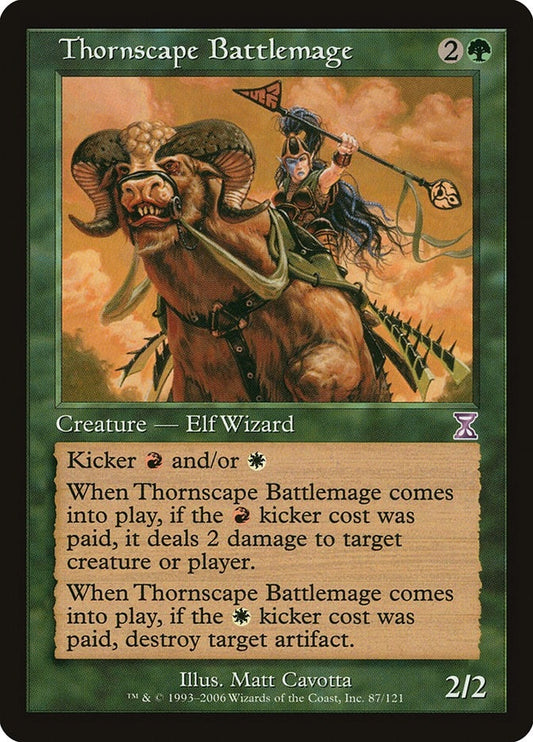 Image for Thornscape Battlemage (87) - Magic: The Gathering