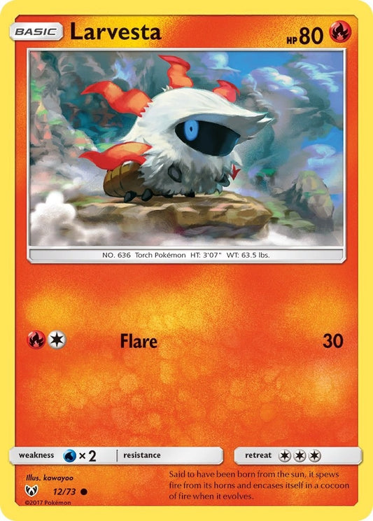 Image for Larvesta (12/73) - Pokemon