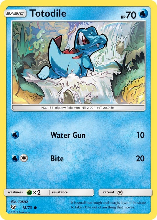 Image for Totodile (18/73) - Pokemon