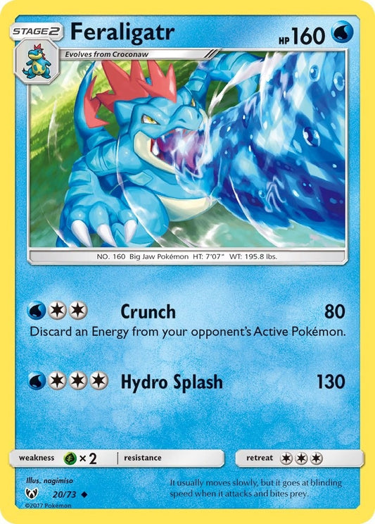 Image for Feraligatr (20/73) - Pokemon