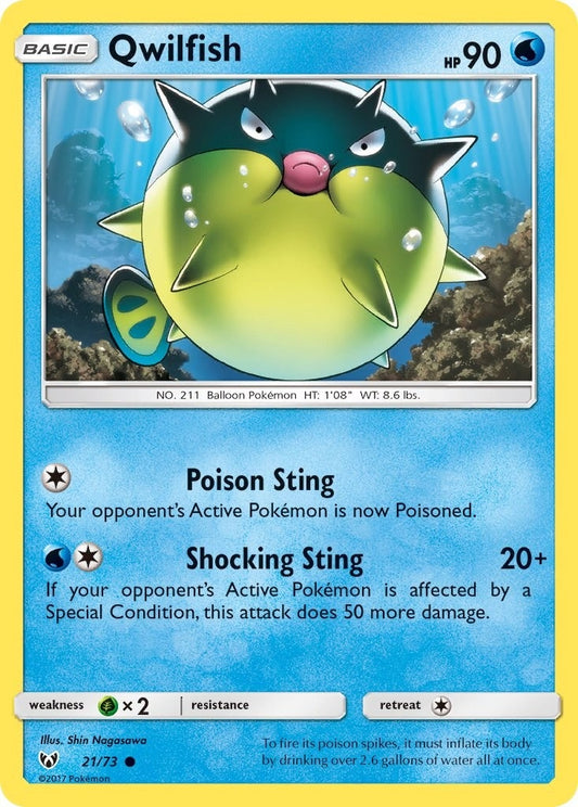 Image for Qwilfish (21/73) - Pokemon