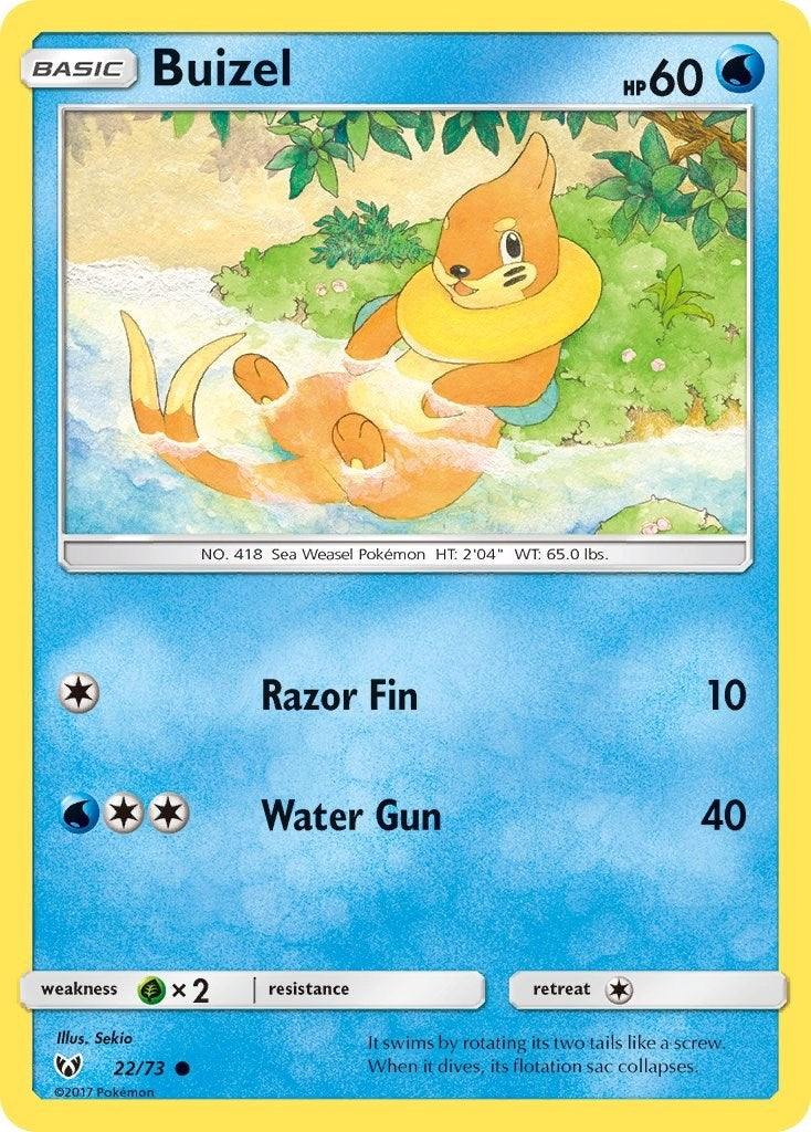 Image for Buizel (22/73) - Pokemon