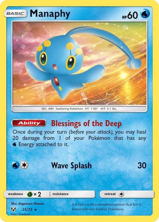 Image for Manaphy (25/73) - Pokemon