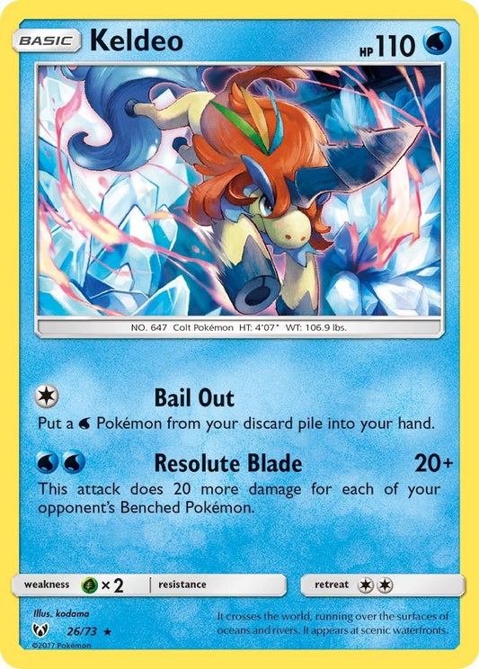 Image for Keldeo (26/73) - Pokemon