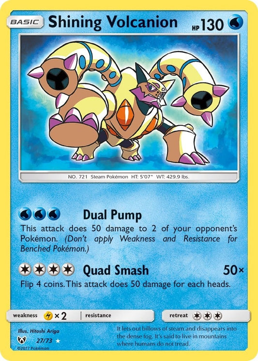 Image for Shining Volcanion (27/73) - Pokemon