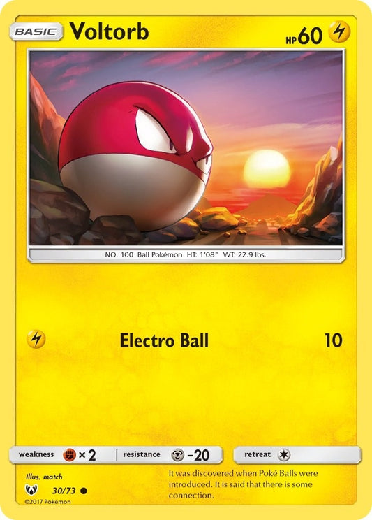 Image for Voltorb (30/73) - Pokemon