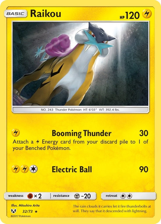 Image for Raikou (32/73) - Pokemon