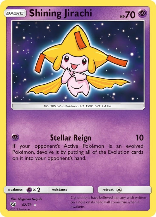 Image for Shining Jirachi (42/73) - Pokemon