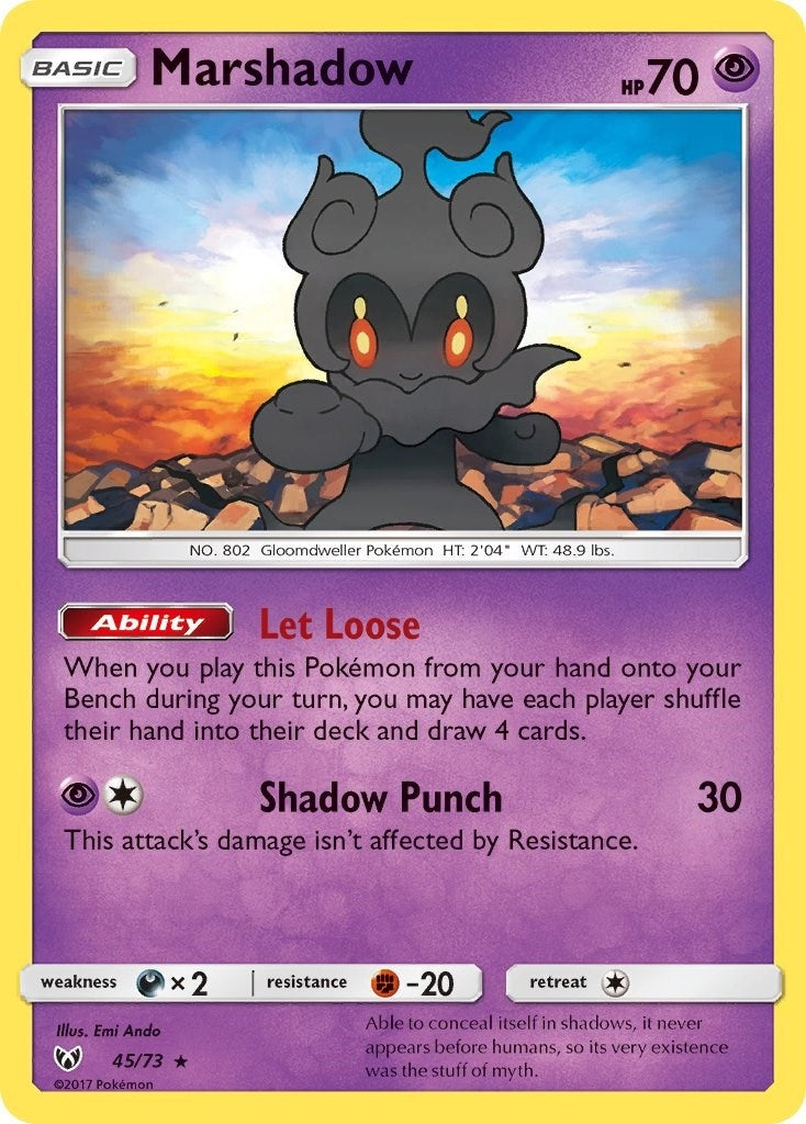 Image for Marshadow (45/73) - Pokemon