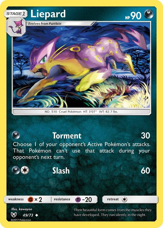 Image for Liepard (49/73) - Pokemon