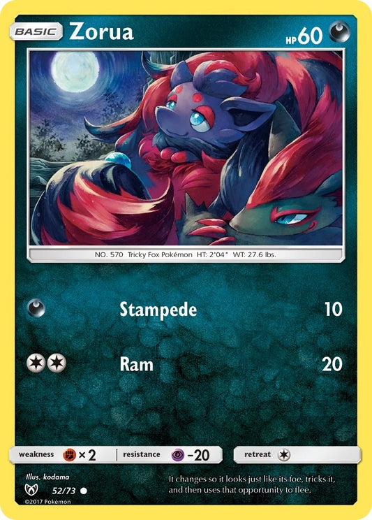 Image for Zorua (52/73) - Pokemon