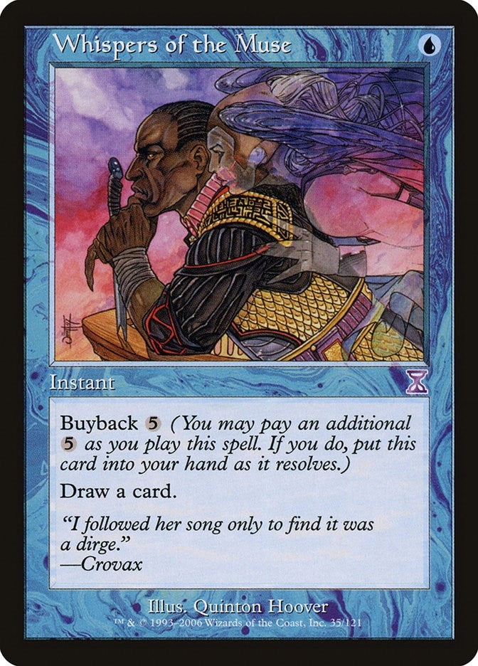 Image for Whispers of the Muse (35) - Magic: The Gathering