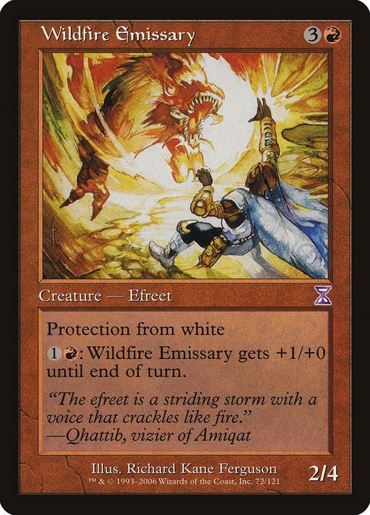 Image for Wildfire Emissary (72) - Magic: The Gathering