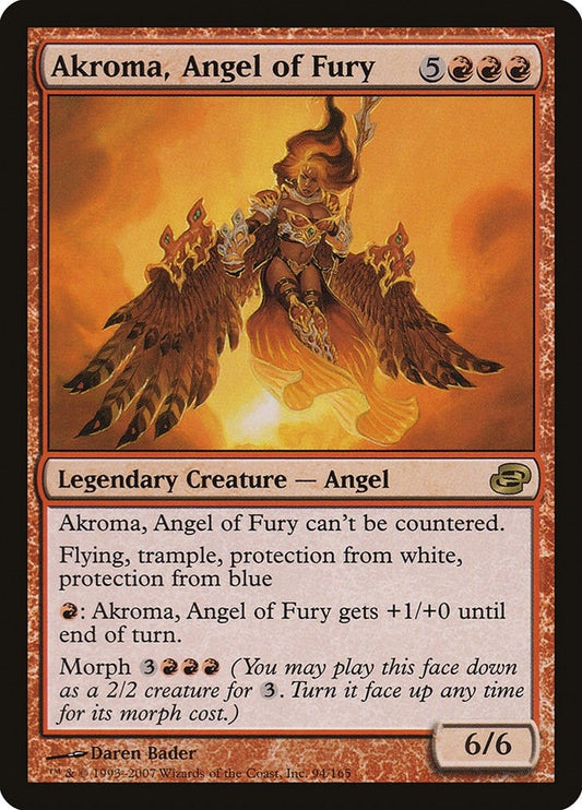 Image for Akroma, Angel of Fury (94) - Magic: The Gathering