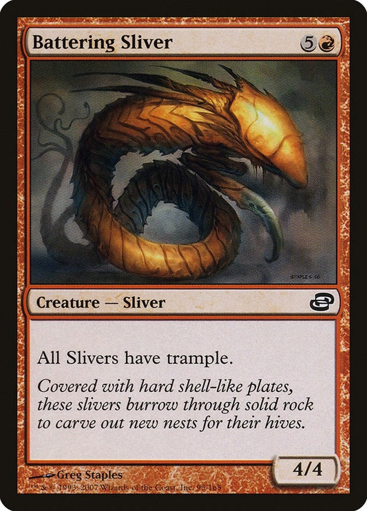 Image for Battering Sliver (95) - Magic: The Gathering