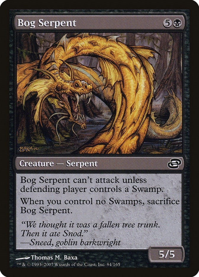 Image for Bog Serpent (84) - Magic: The Gathering