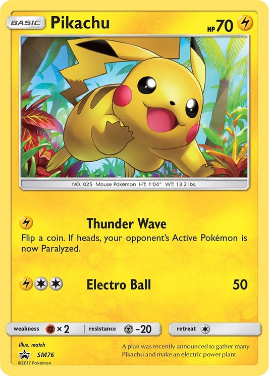 Image for Pikachu - SM76 (SM76) - Pokemon