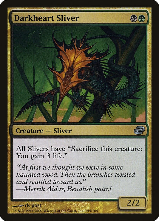 Image for Darkheart Sliver (155) - Magic: The Gathering