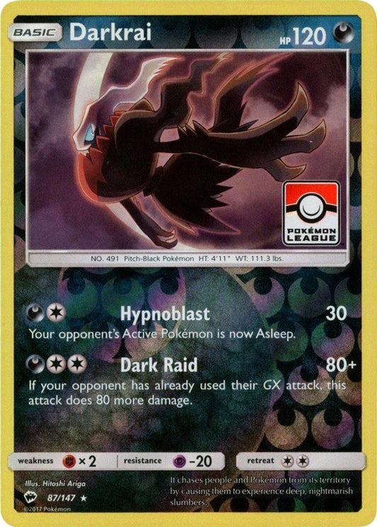 Image for Darkrai - 87/147 (Pokemon League) (087/147) - Pokemon