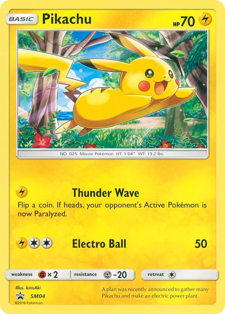 Image for Pikachu - SM04 (Target Non-Holo) (SM04) - Pokemon
