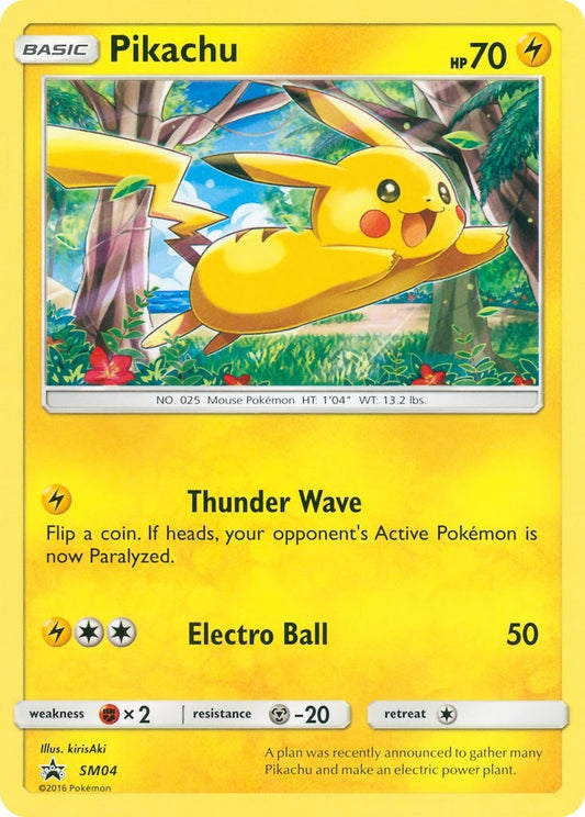 Image for Pikachu - SM04 (Target Non-Holo) (SM04) - Pokemon