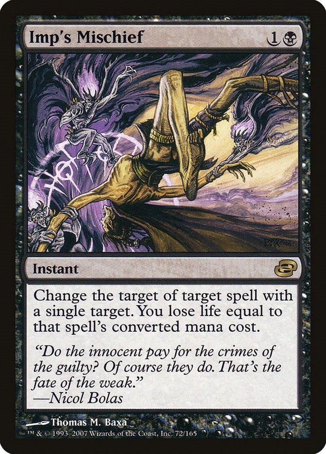 Image for Imp's Mischief (72) - Magic: The Gathering