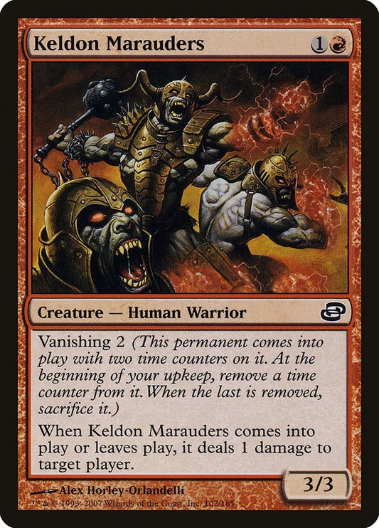 Image for Keldon Marauders (102) - Magic: The Gathering