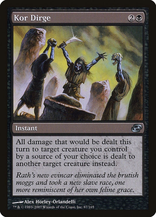 Image for Kor Dirge (87) - Magic: The Gathering