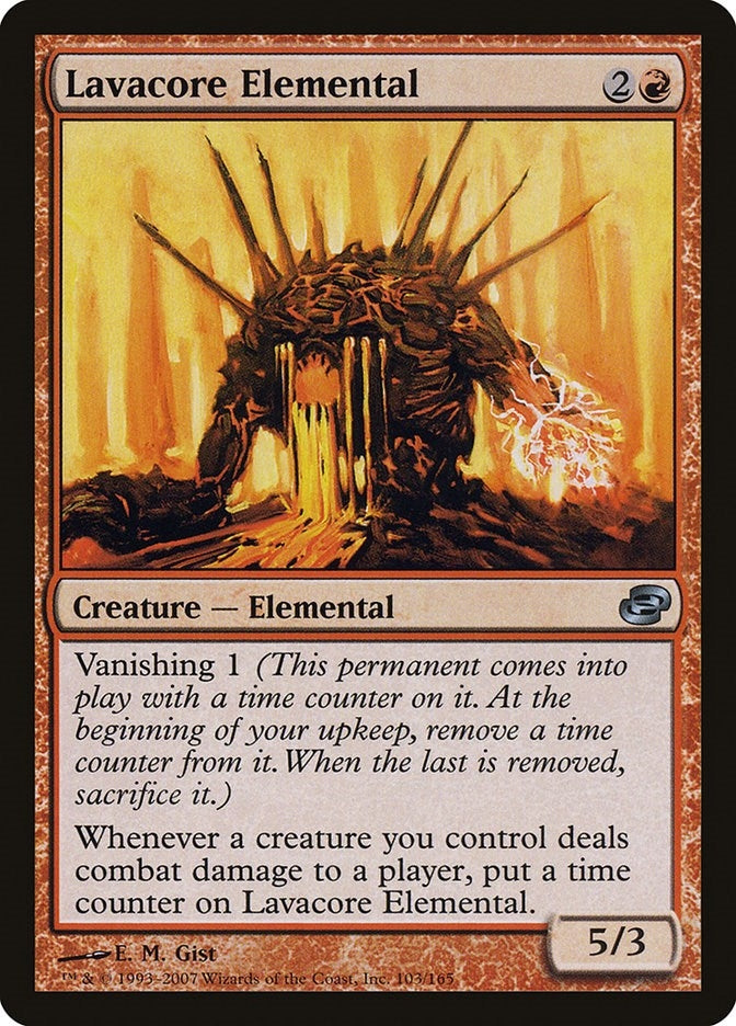 Image for Lavacore Elemental (103) - Magic: The Gathering