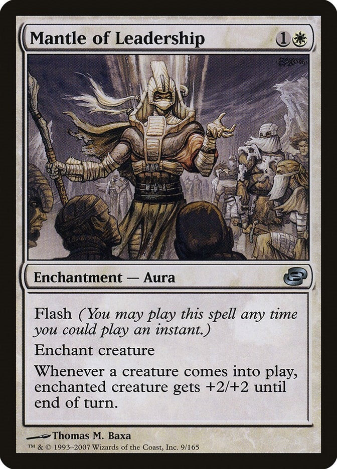Image for Mantle of Leadership (9) - Magic: The Gathering