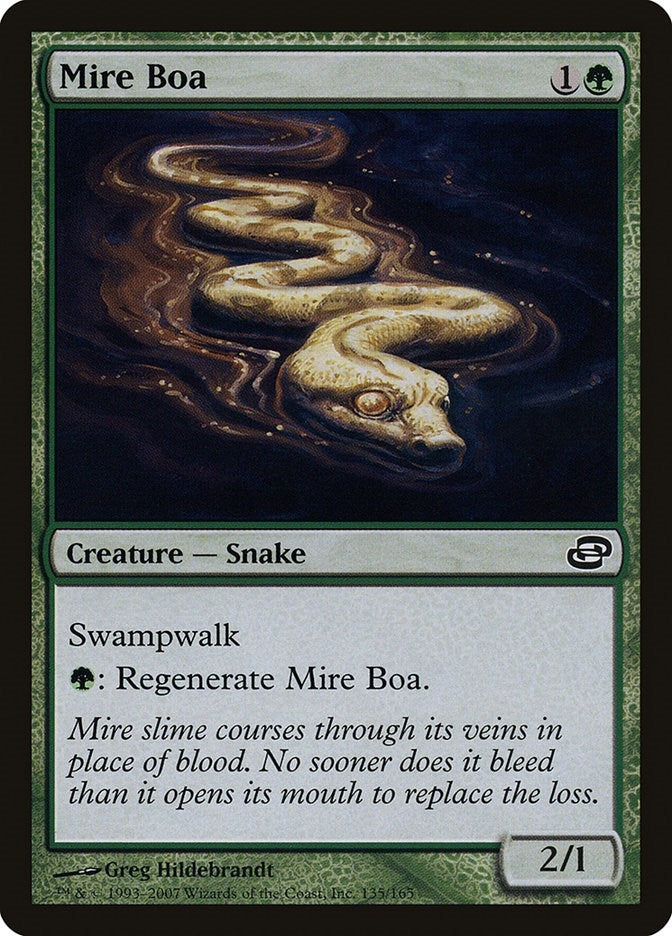 Image for Mire Boa (135) - Magic: The Gathering