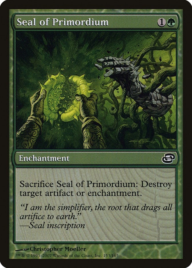 Image for Seal of Primordium (153) - Magic: The Gathering
