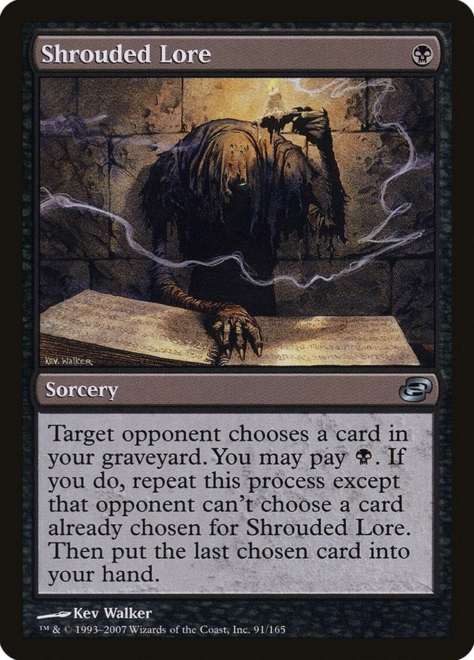 Image for Shrouded Lore (91) - Magic: The Gathering